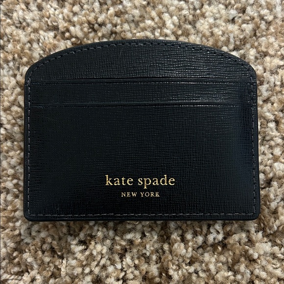 Kate spade Elephant Design Black Card Holder - Picture 2 of 6